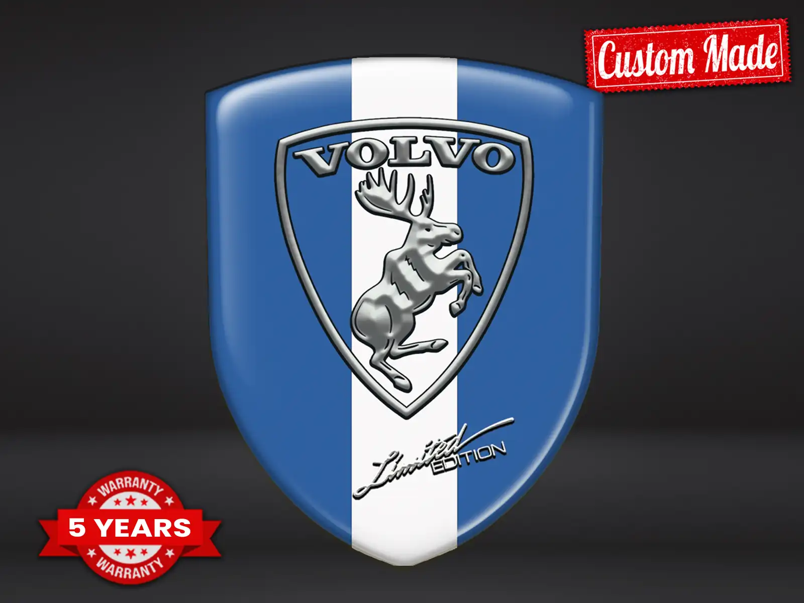 Volvo Emblemas Auto Resistentes Alta Calidad Profesional